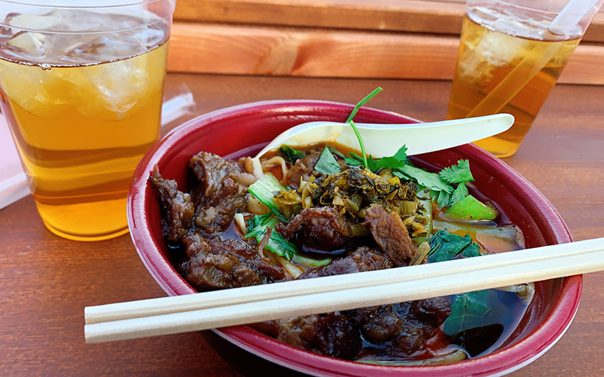 台湾グルメの代表格・牛肉麵