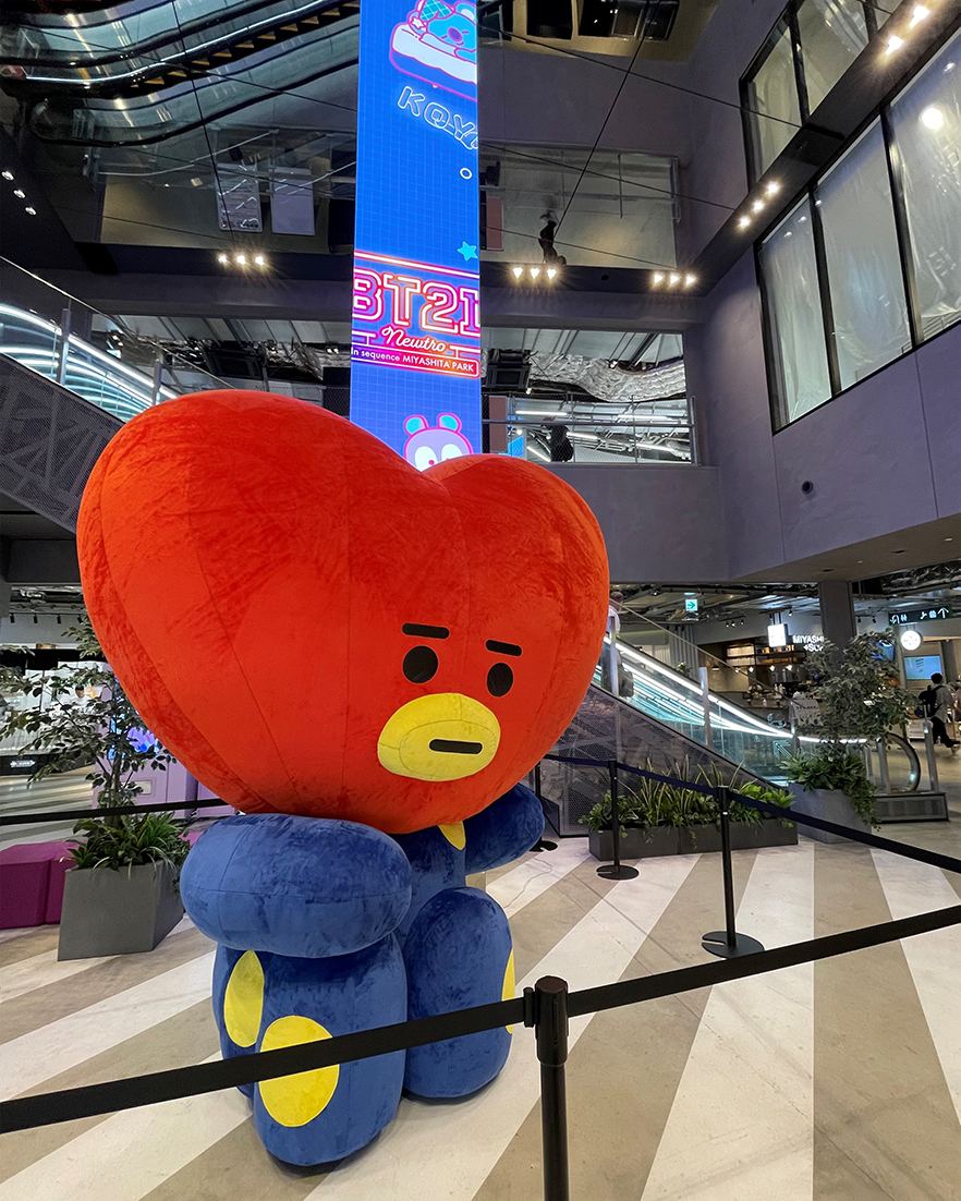 BT21　コラボホテル　ミヤシタパーク