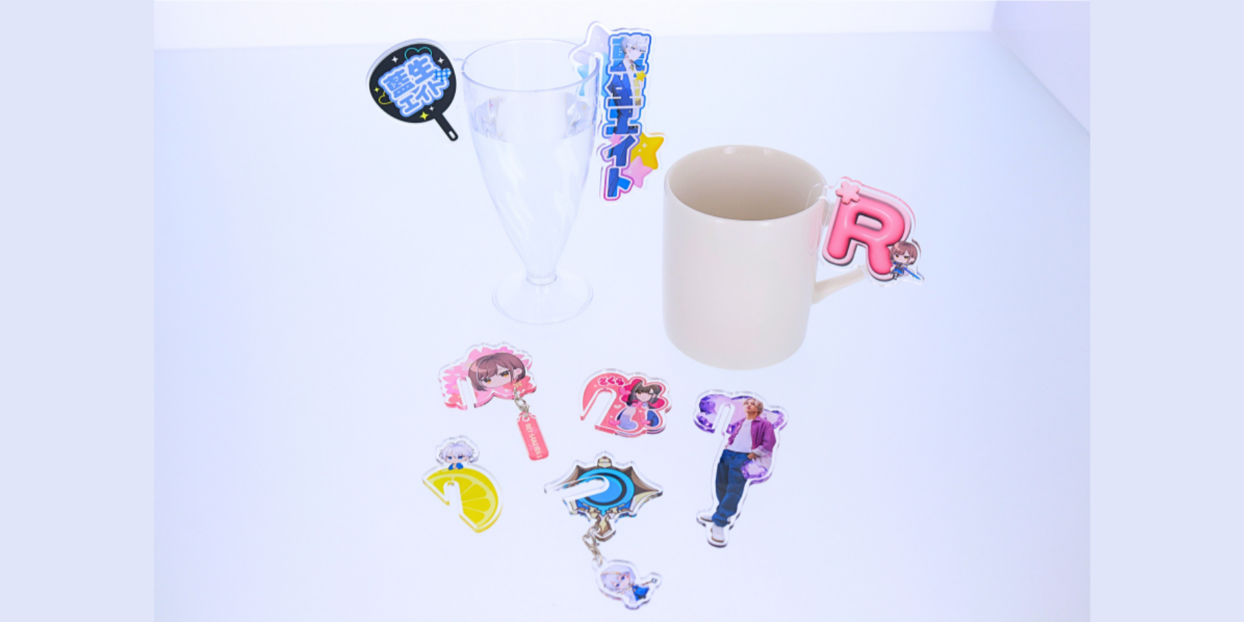 アクリルグラスマーカー　仕様・製作のポイント　展開のアイデア