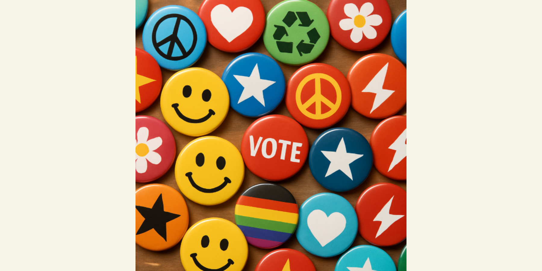 デザインで印象が変わる！缶バッジの種類と特徴