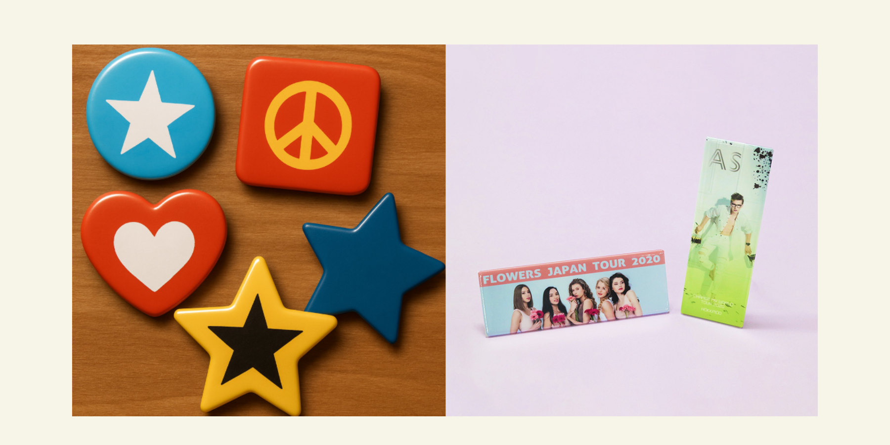 デザインで印象が変わる！缶バッジの種類と特徴