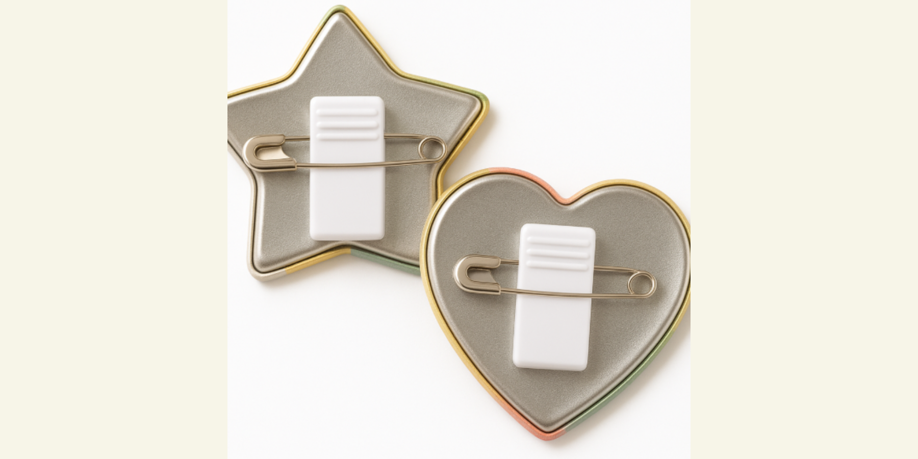 デザインで印象が変わる！缶バッジの種類と特徴