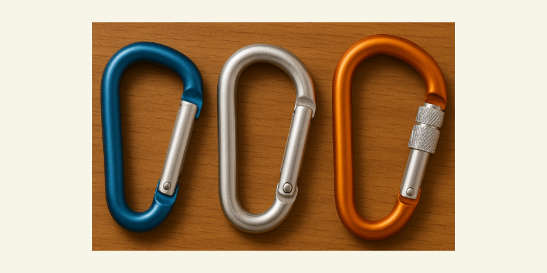 どんなカラビナが作れるの？種類と特徴まとめ