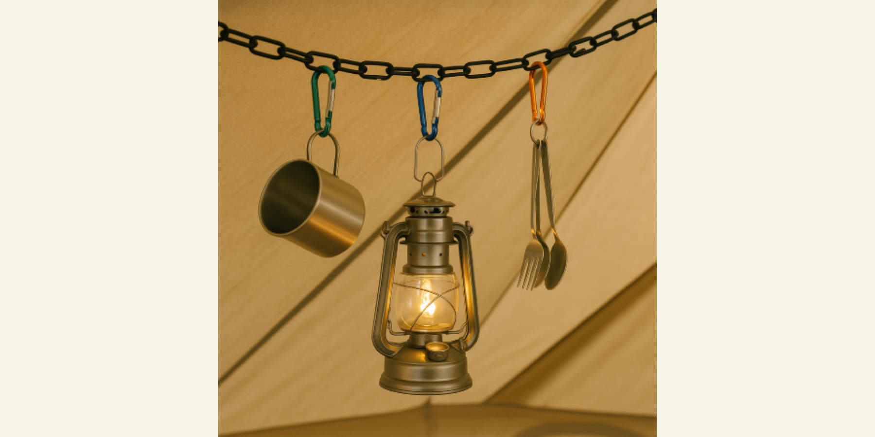 こんなに使える！カラビナのアイデア活用術