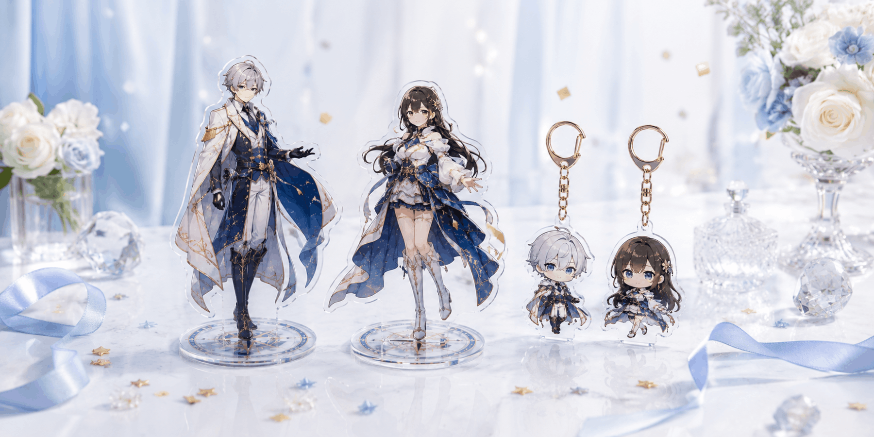 周年記念アクリルスタンド／アクリルキーホルダー