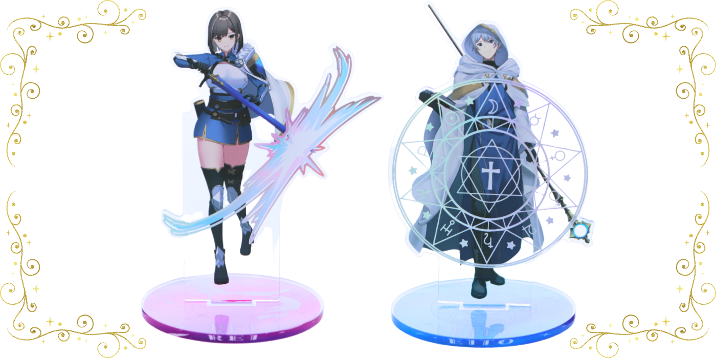 「煌撃アクスタ」の商品展開アイデア