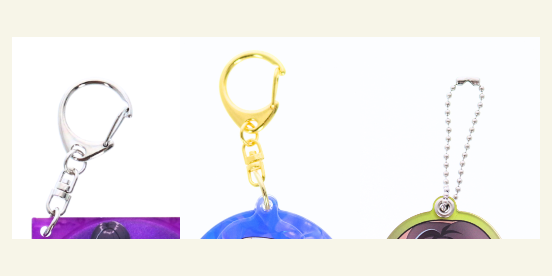 素材とデザインで変わる！キーホルダーの種類と選び方