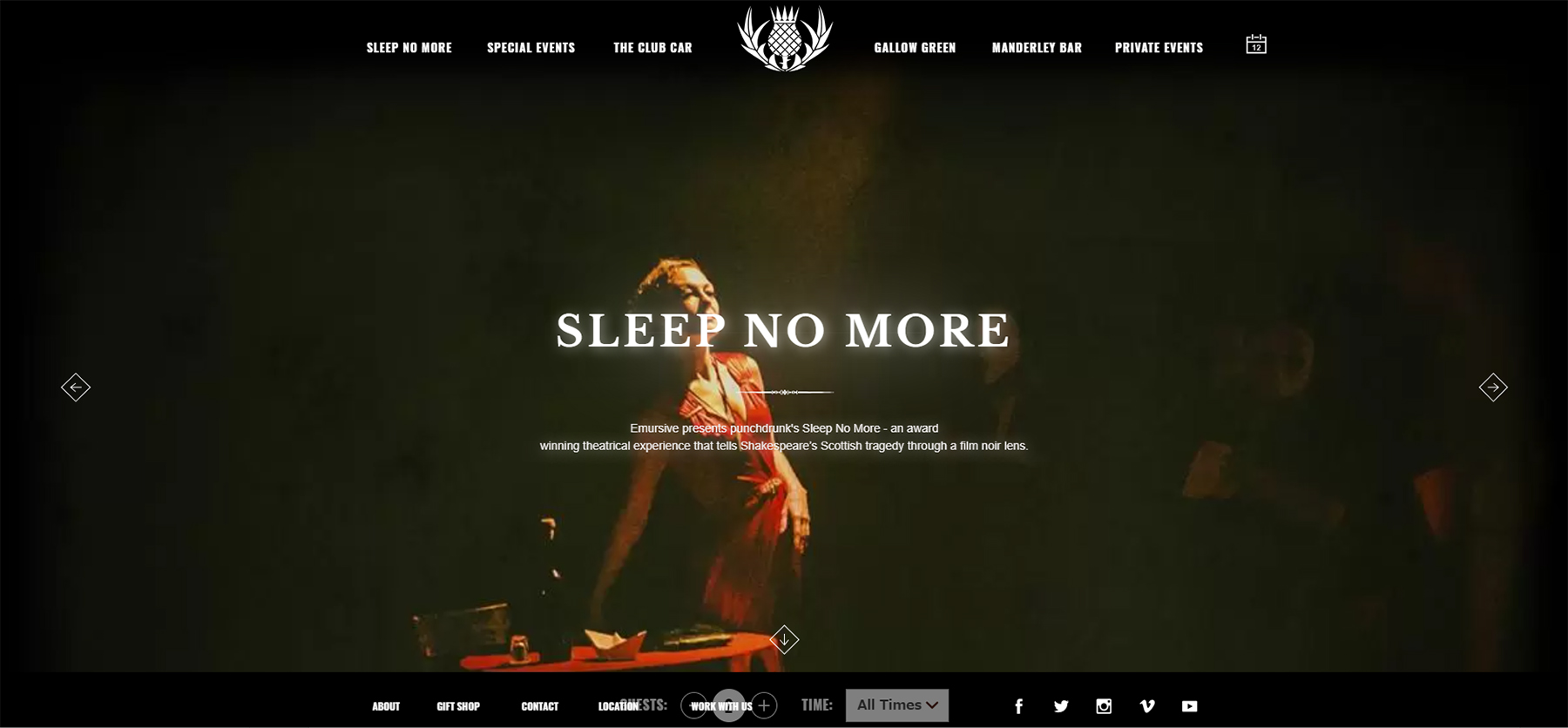 SLEEP NO MORE