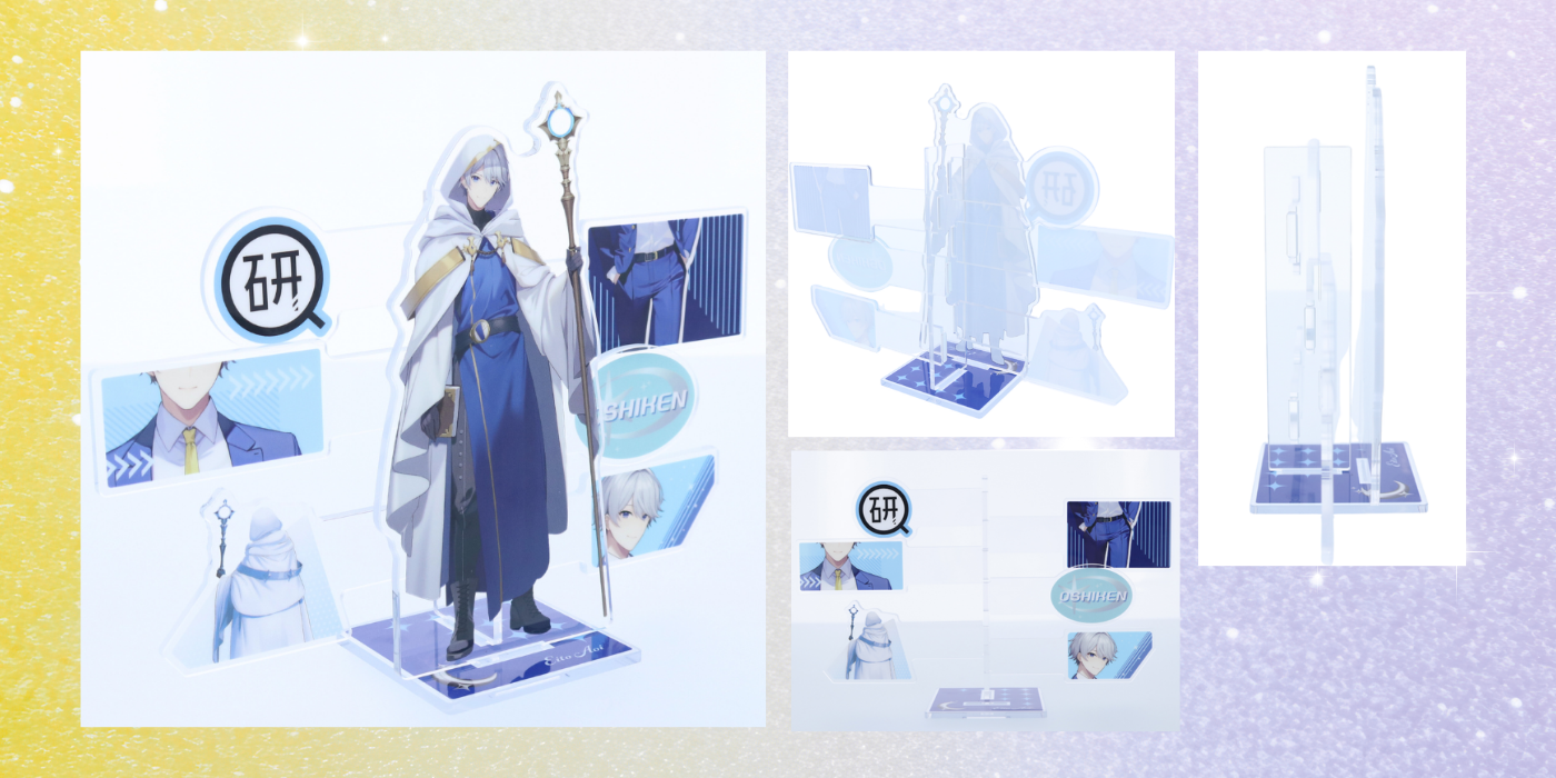 推しの好きなシーンを集められる“差し替え式アクスタ”