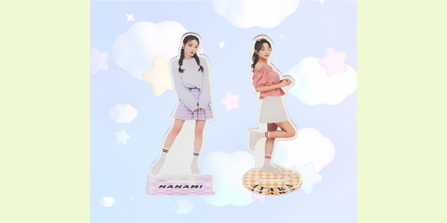 鑑賞会に役立つグッズ　アクスタ
