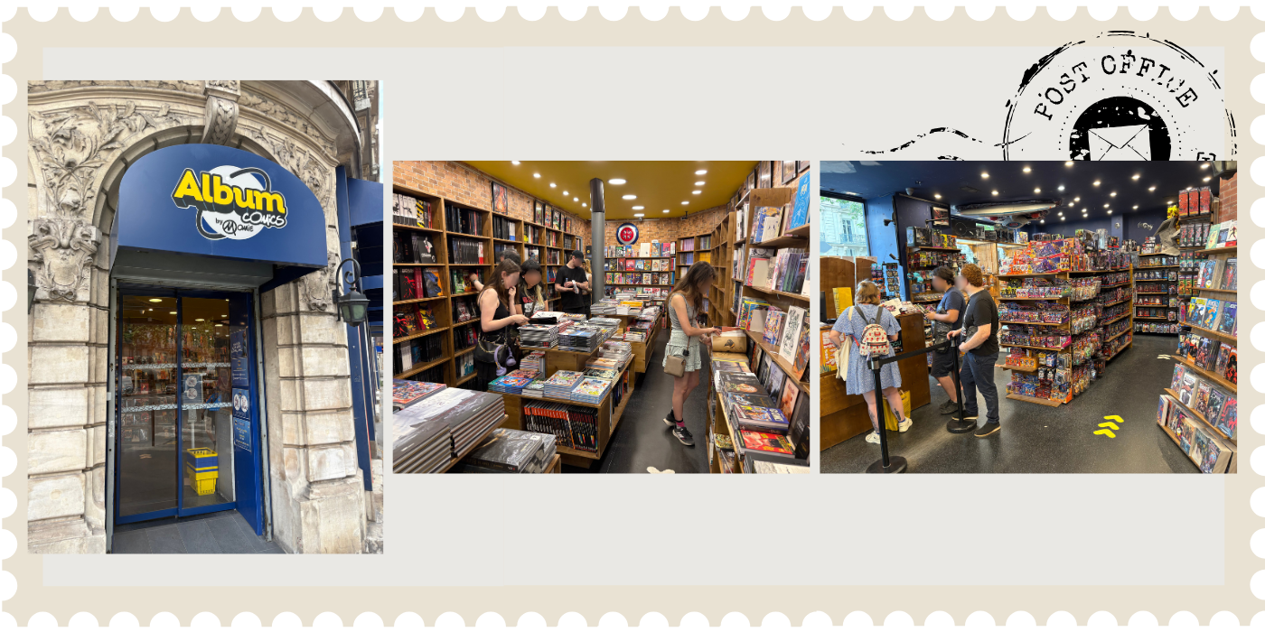 街の書店でも漫画が充実！カルチエ・ラタン（Quartier Latin）