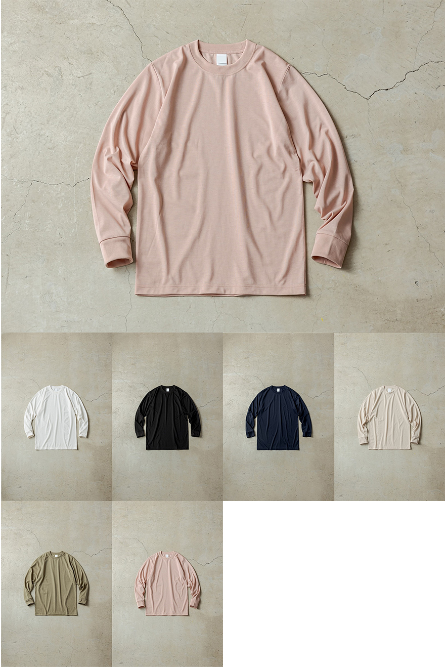 BLANK APPAREL™ ヘビーウェイトTシャツ_長袖