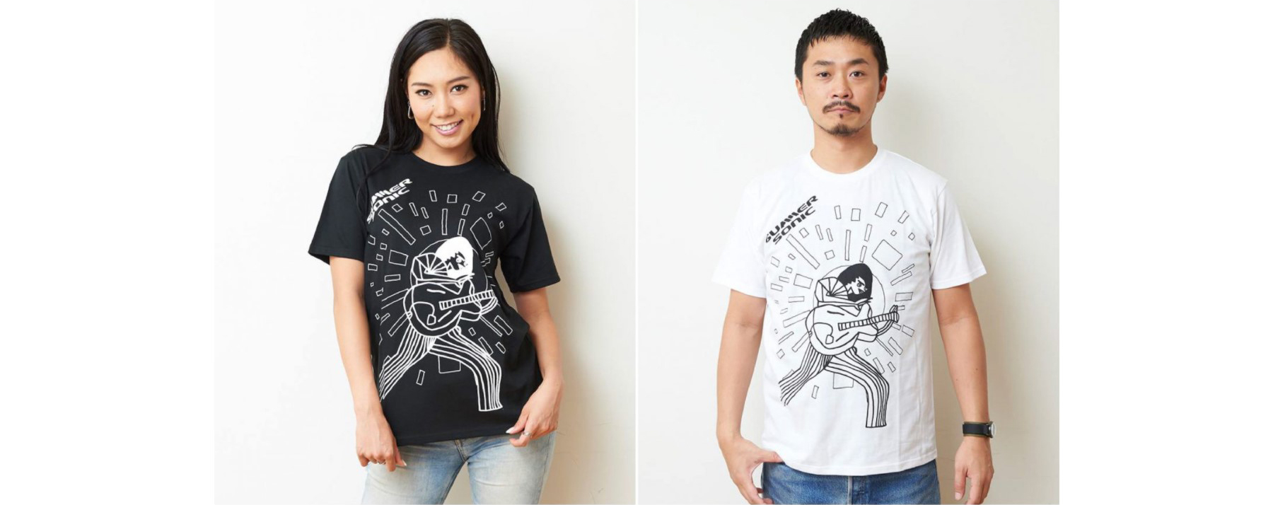 サマーソニックとエイブルアート・カンパニーのコラボTシャツ