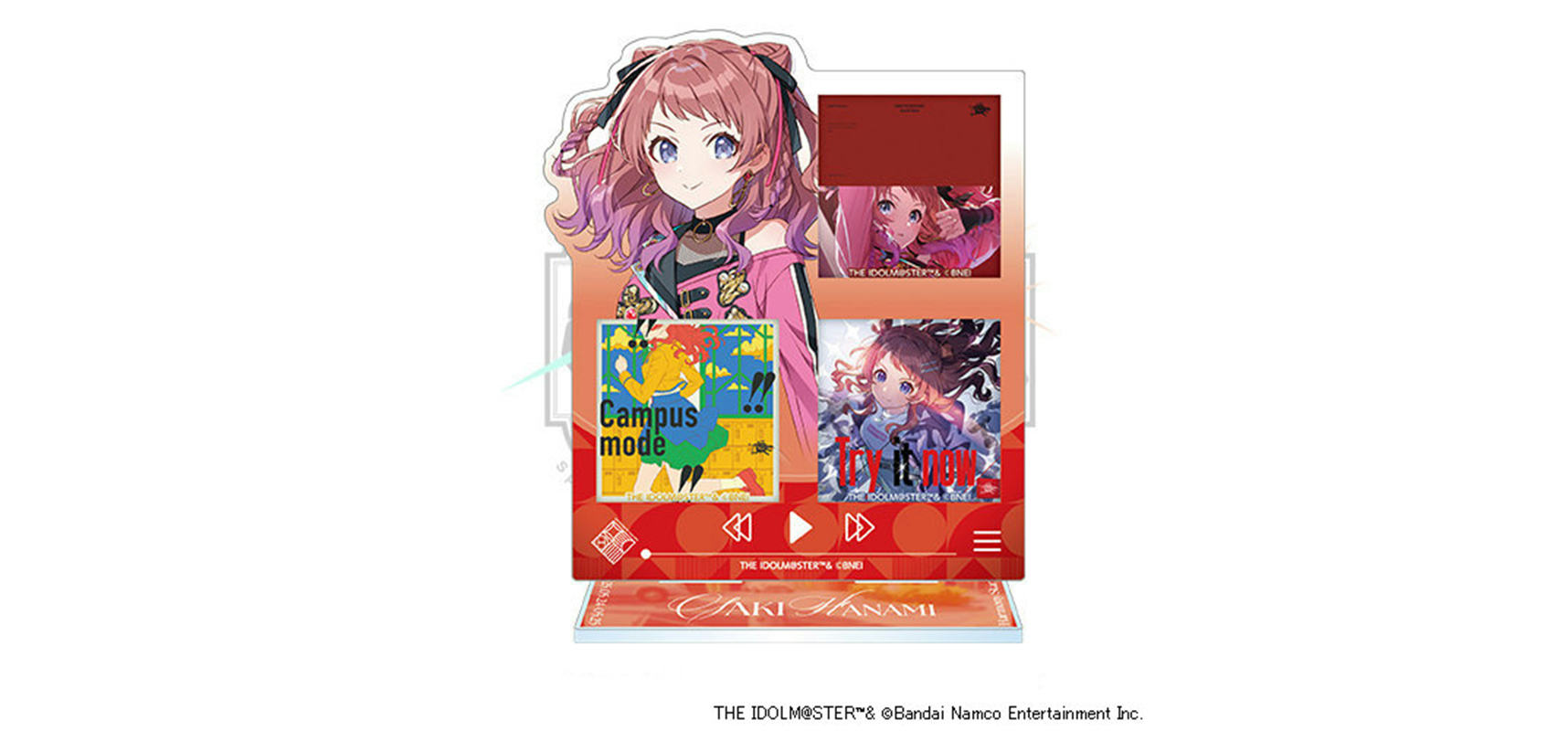 学園アイドルマスター The 1st Period 開催記念 公式マイプレイリストアクリルスタンド株式会社バンダイナムコエンターテインメント様