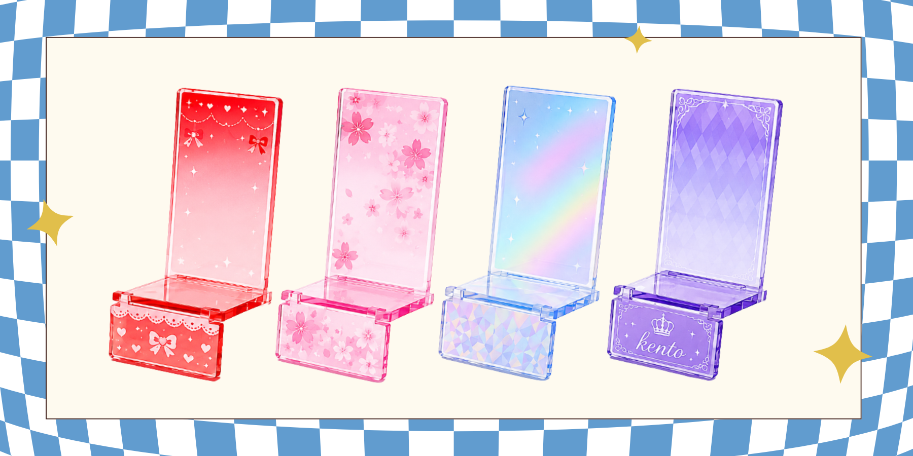 「ぬい撮りスタンド」の商品展開アイデア