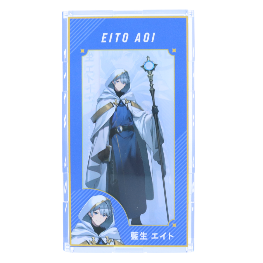 卯月工房　MDS1 アクリル　青　007 アクリルきゅ～び～｜推し活・推しビジネスに最適なオリジナルグッズを