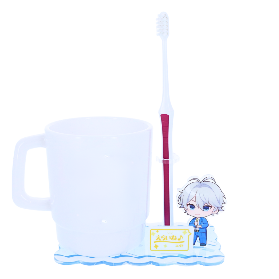 応援歯ブラシスタンド