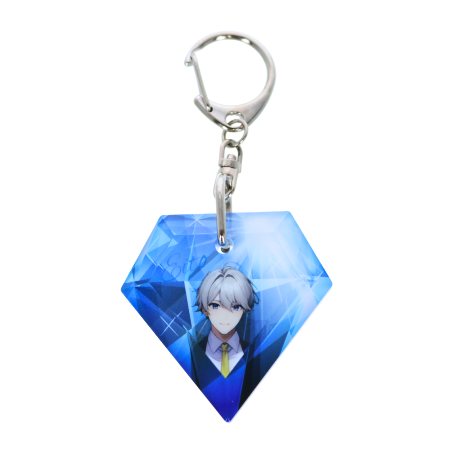 ジュエルカットアクリルチャーム