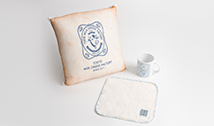 東京ミルクチーズ工場 10周年記念クッション